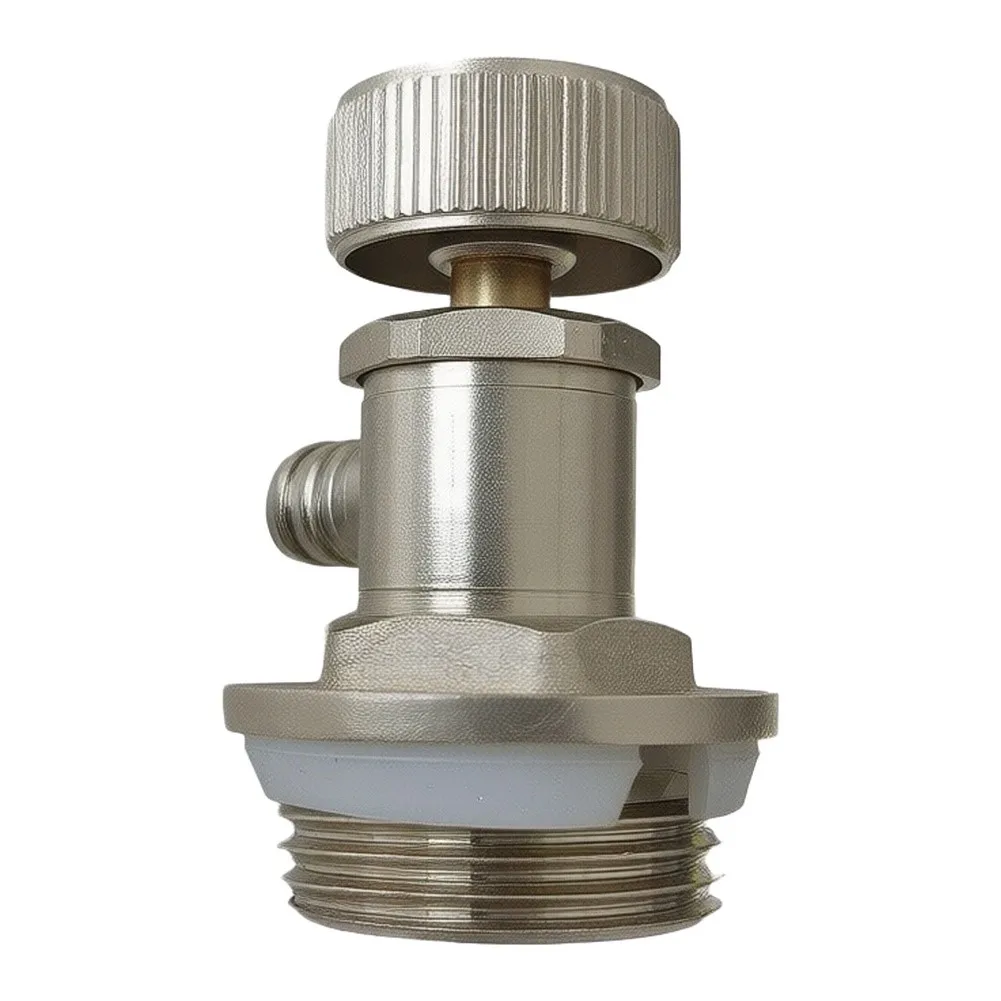 Brass Manual For Exhaust Drain Valve For Underfloor Heating Radiator Water Air Release Efficient Plumbing Fitting 4pcs