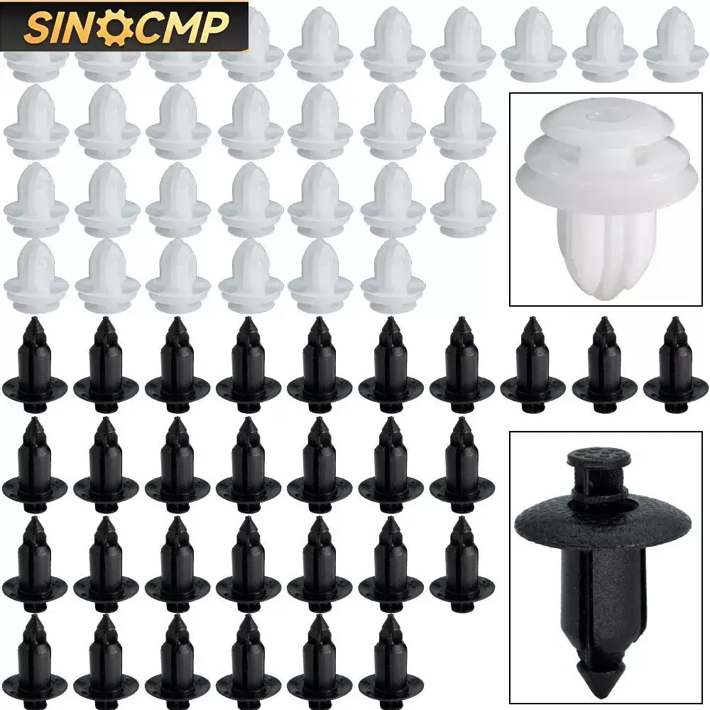 

Rivets Trim Panel Clips Bumper Fender Fastener 91505-ST7-003ZA 9046710161 91505-ST3-E01ZC For Honda Civic Accord CRV CRZ 180Pcs