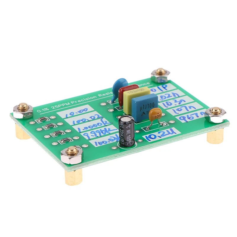 Precision Resistance Reference Board Used With AD584 LM399 To Calibrate And Calibrate Multimeters