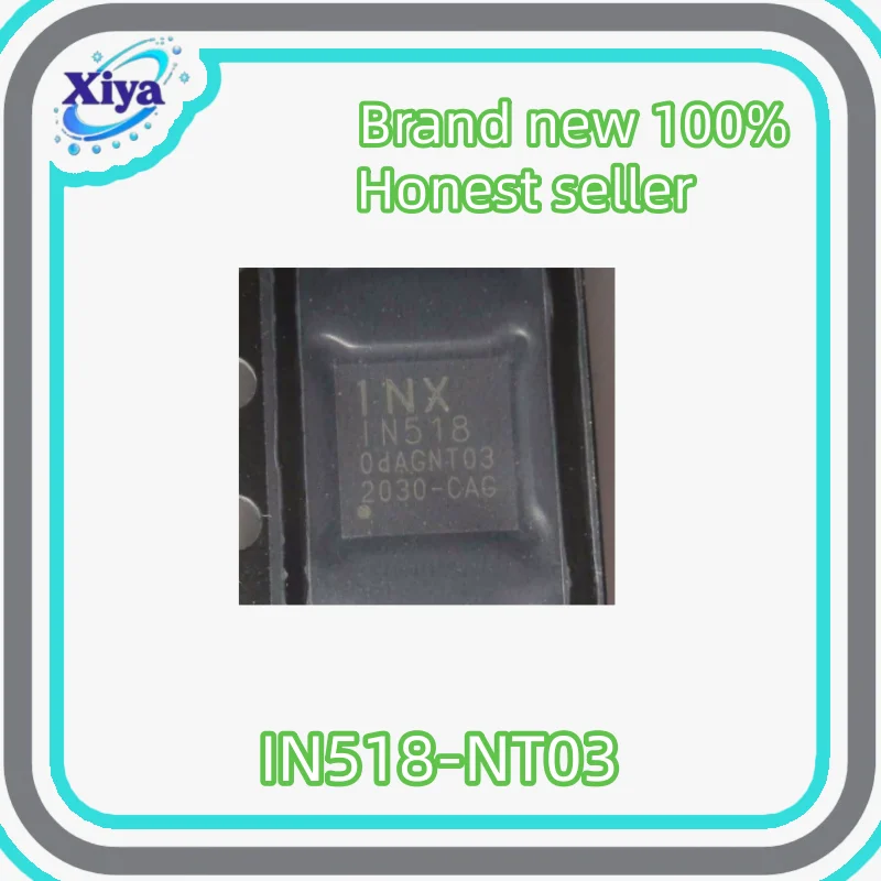 (5/50 pieces) New 100% IN518-NT03 silk screen IN518 patch QFN40 LCD chip IC original electronic stock integrity first delivery f