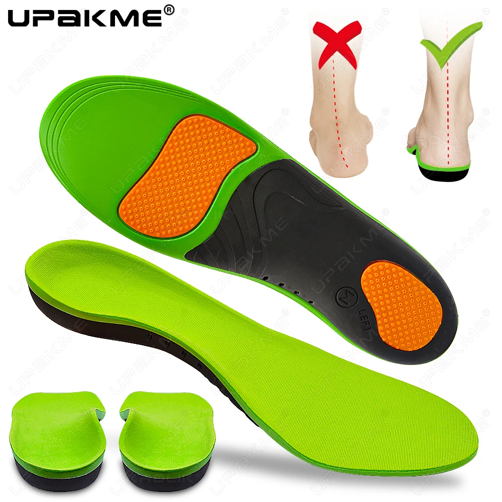 Plus Size High Quality EVA Orthotic Insole For Orthopedic Shoe Sole Insoles Flat Feet Arch Support For Men Women Shoe Pad Unisex