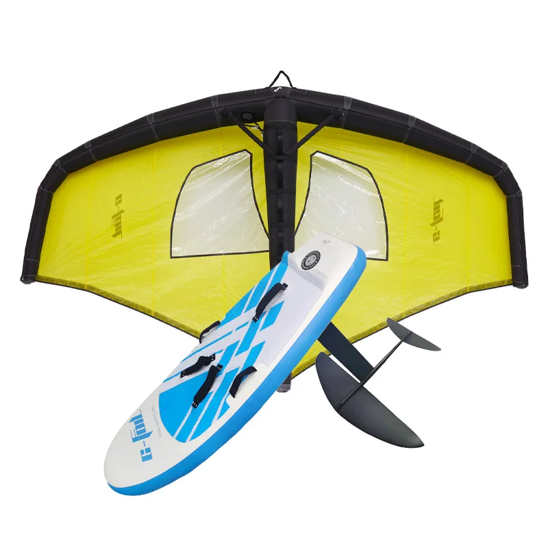 Fanatic Unisex Carbon Sup Wing Foil Kitesurfing Kites Surfboard 3 Piece Set with Inflatable Sup Board Includes Pump Hydrofoil