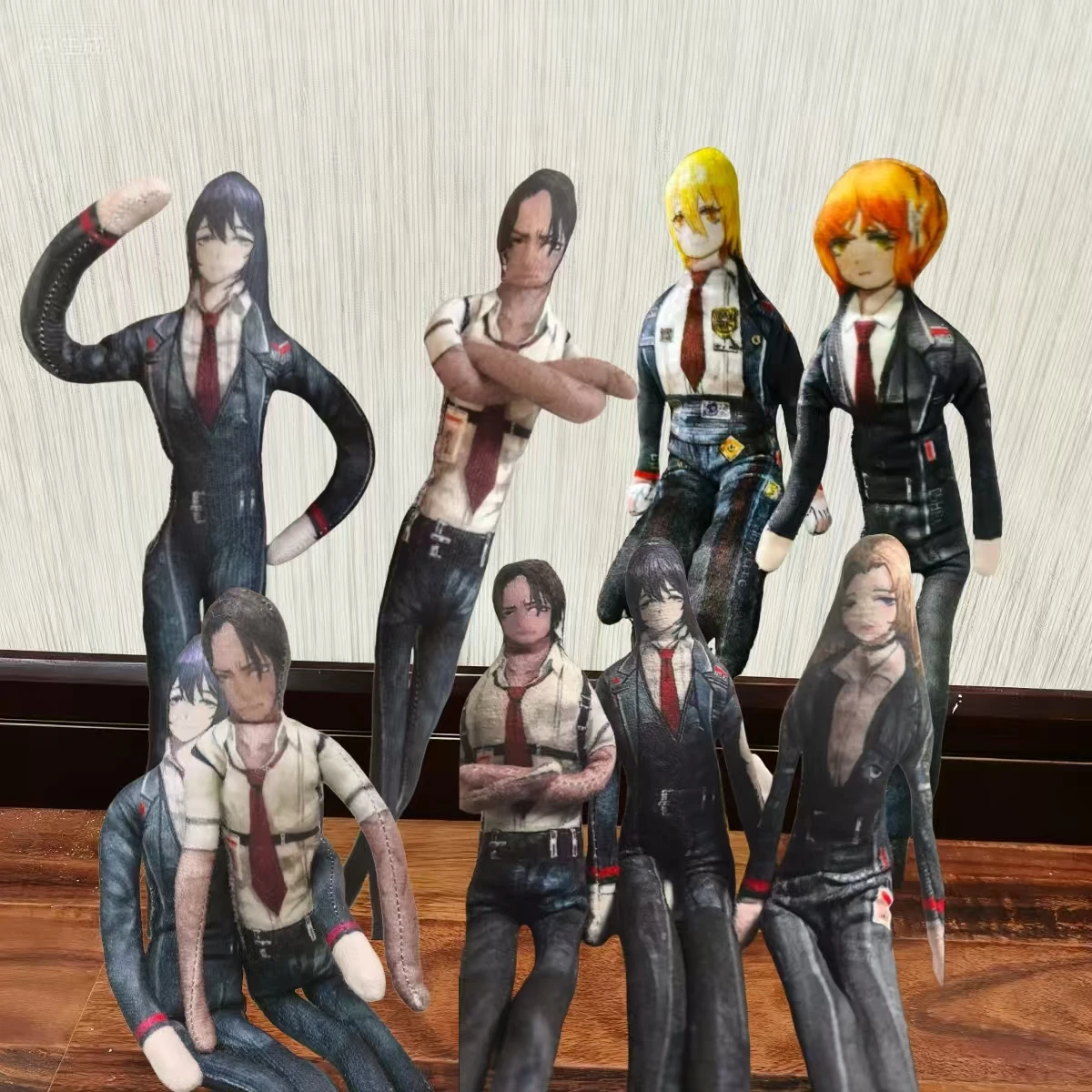 28 cm popactie Twist opgehangen pluche poppen Anime Limbus Company Honglu Don Quixote Heathcliff Faust abstracte draadpop met bot