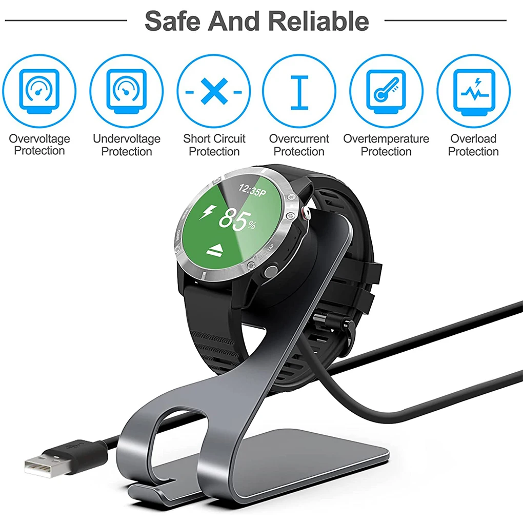 Charger Smartwatch Charging Dock Bracket Station Charge Adapter Accessory
