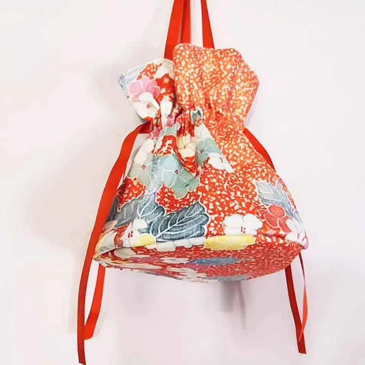Multi-Floral Kimono Style Mobile Phone Storage Bag Handbag Retro Artistic Handheld Women's Purse Another One 9002 Summer 2019