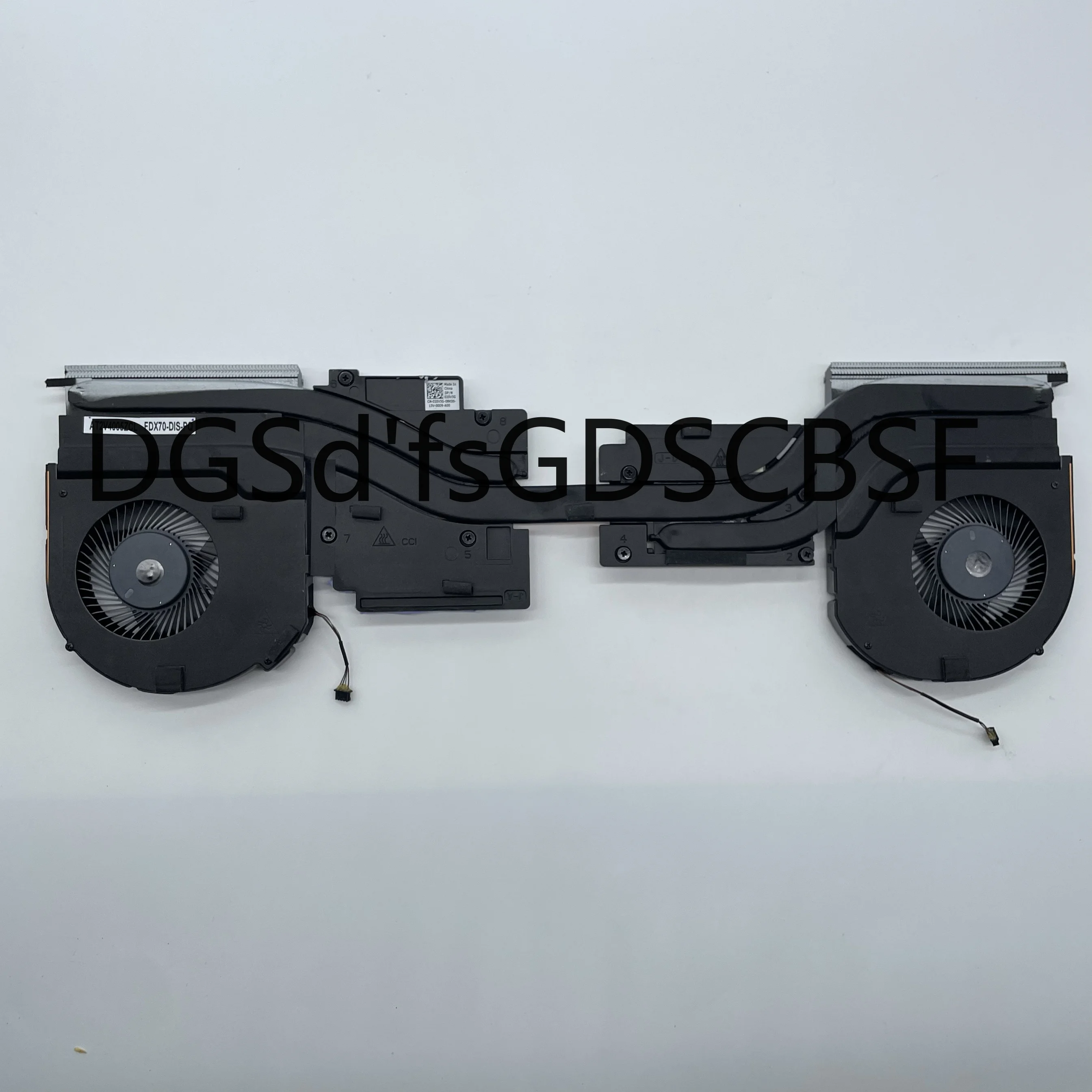 

NEW Original LAPTOP CPU GPU Cooling Fan With Heatsink For Dell 7750 7760 020V3G