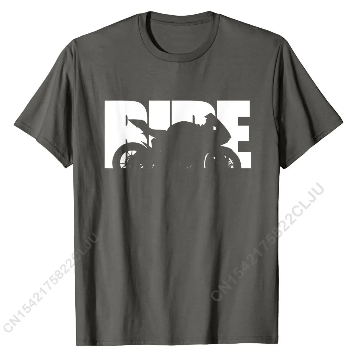 Ride Bike Design Motorcycle Shirt - Biker Life T-Shirt Company Geek Tops & Tees Cotton Top T-shirts For Men Simple Style