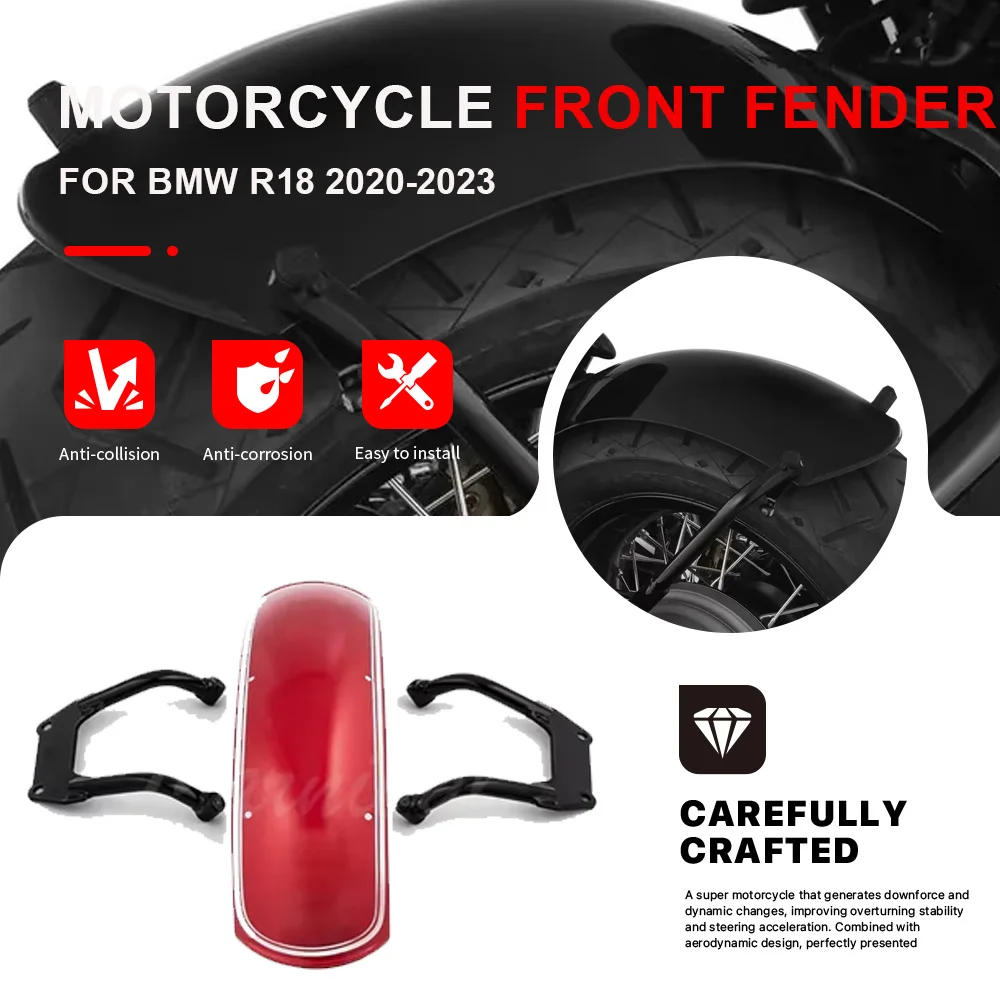 

Motorcycle Front Fender For BMW R18 2020-2023 R 18 Classic 2020-2023 High Quality Aluminum Mudguard Splash Guard Mud Guard