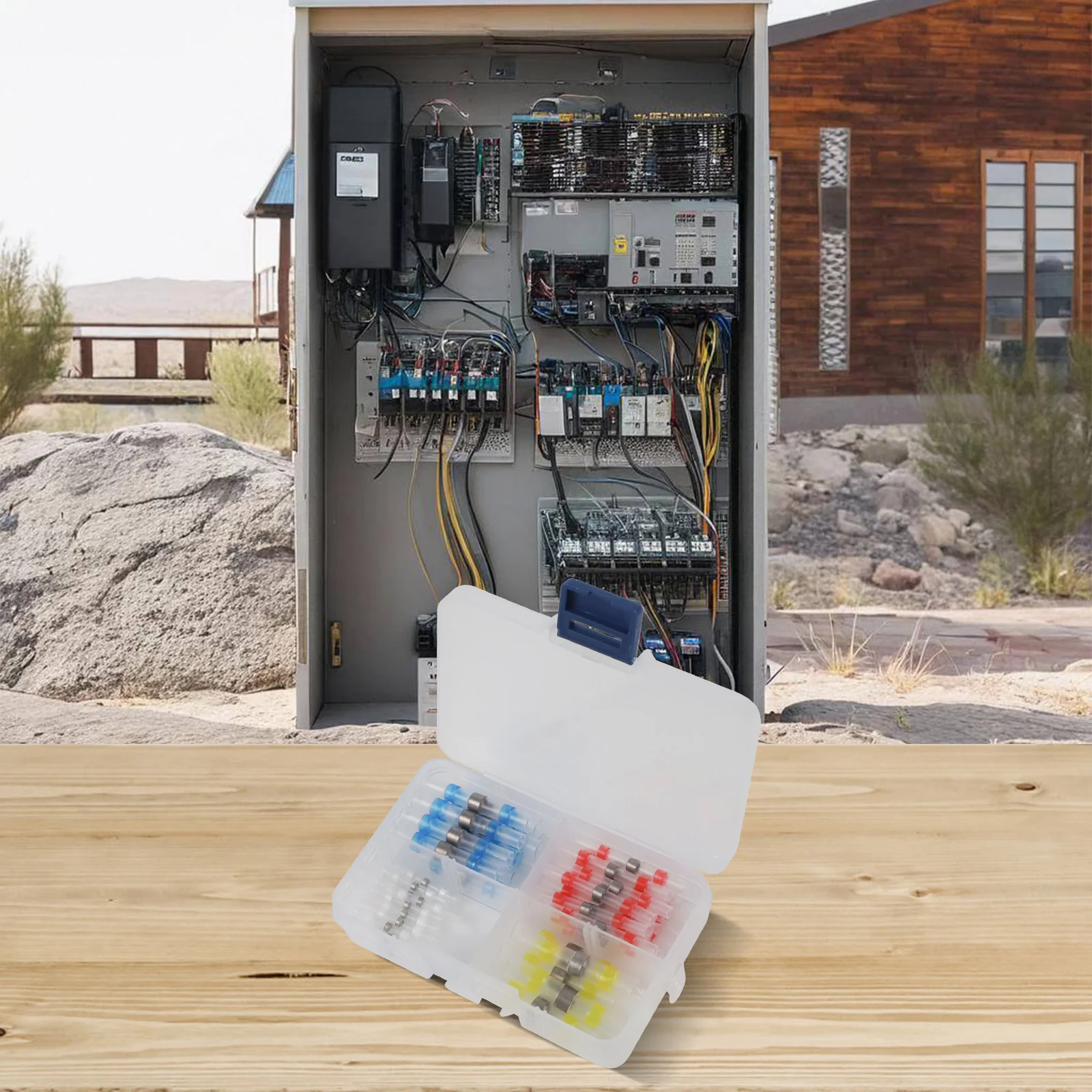 

Waterproof Heat Shrink Wire Connectors Kit 50 to 800 Pcs with Solder Seal Sleeves for Marine Automotive Motorcycle Applications