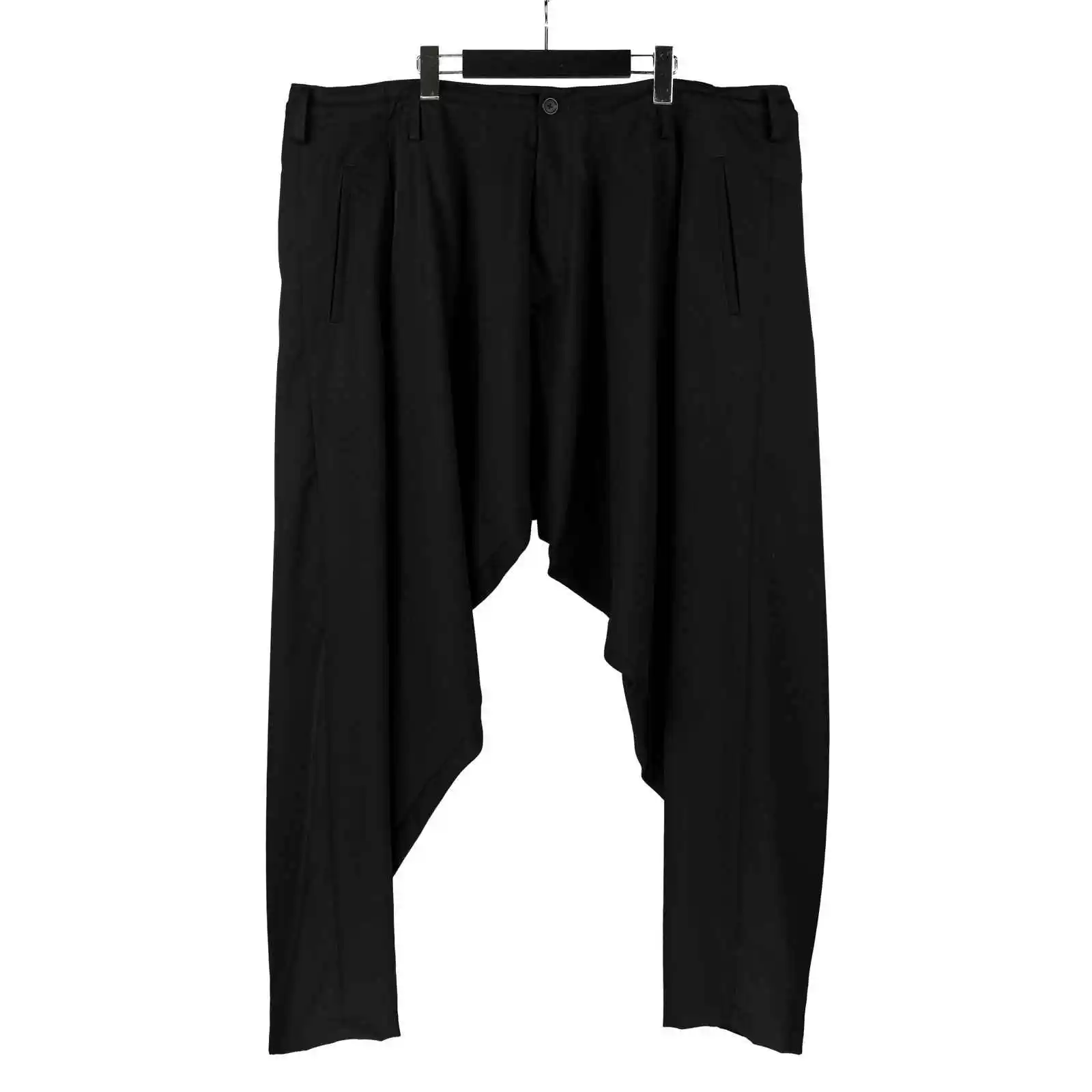 

TOP-YAMOTO Тёмные и нишевые свободные черные брюки японского оригинального дизайна