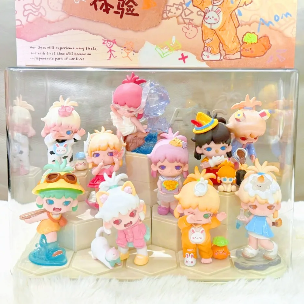

Yobu Life Initial Experience Series слепая коробка аниме фигурки Kawaii Коллекционная модель настольное украшение детская фигурка подарки на день рождения