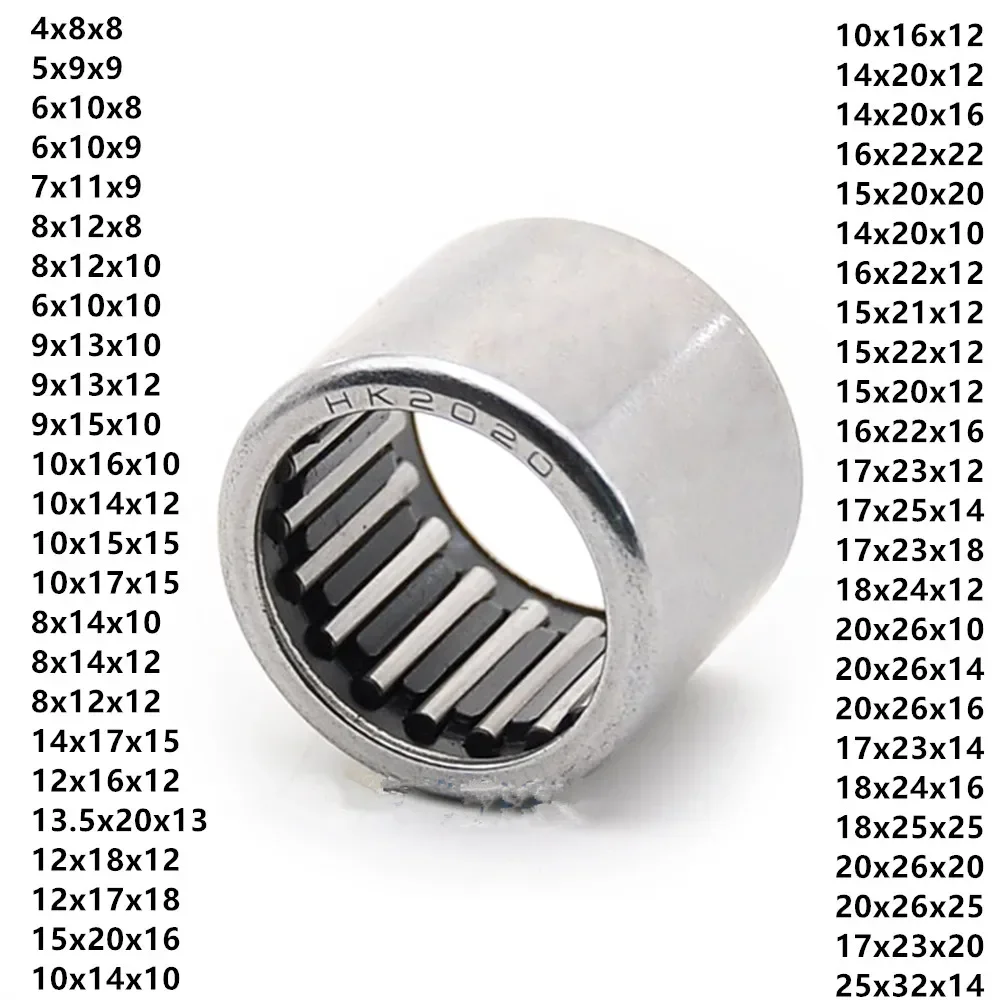 New HK Needle Bearing HK253315 HK2816 HK2820 HK2516 HK2525 HK2518 HK2818 HK3012 HK303816 Rodamiento De Agujas