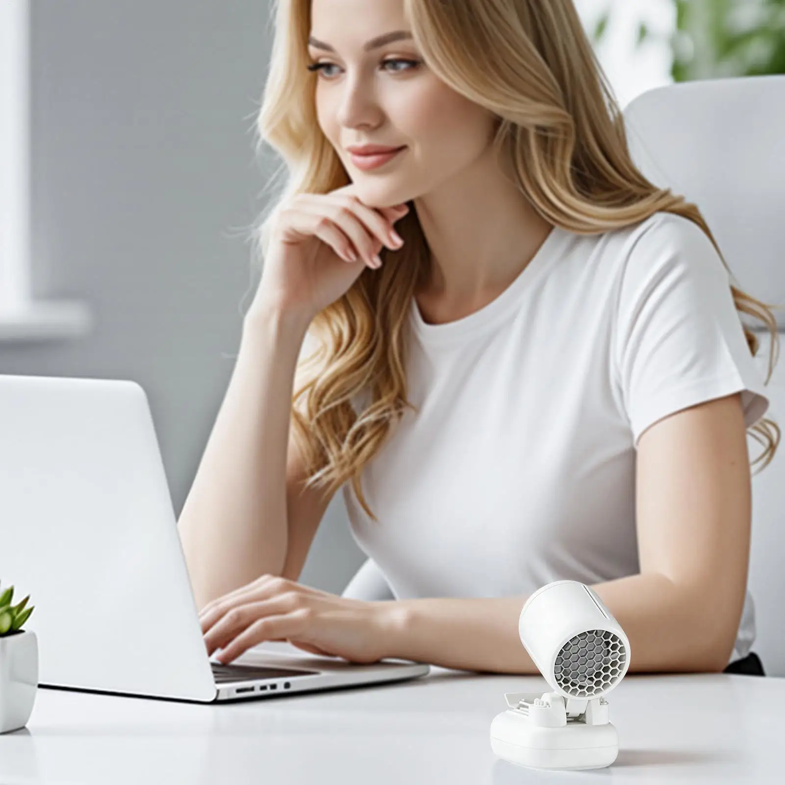 

Clip on Hat Fan 3-Speed Rechargeable Hands-Free Wind Blower Portable Fan for Travel Summer Beach Camping Vacation Outdoor Hiking