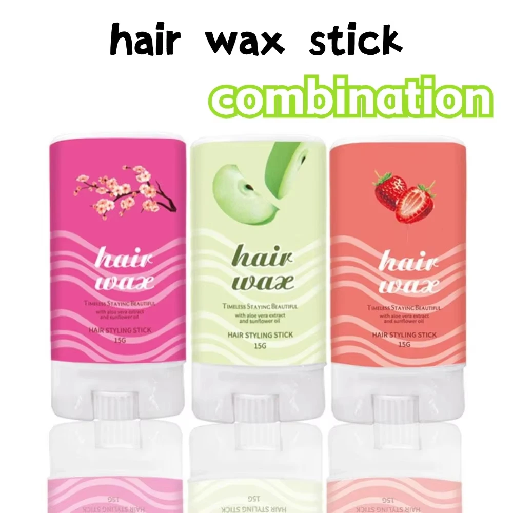 

Hair Wax Pomade Broken Frizz Fixed Fluffy Hair Styling Greasy Gel Long-Lasting Hair Styling Wax Hair Not Tool Stick