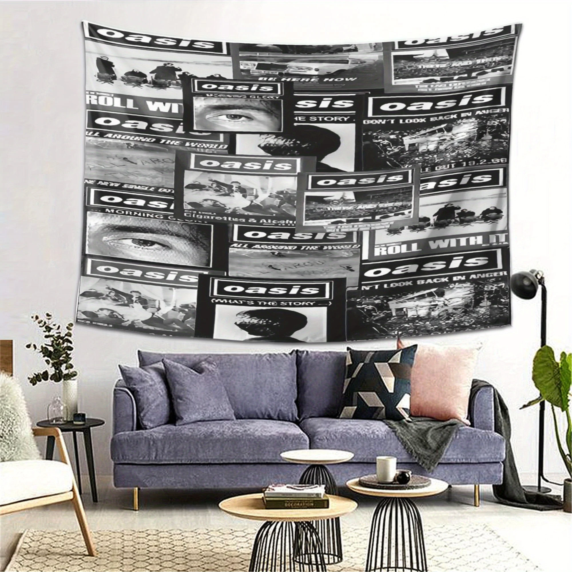 

Гобелен Oasis Collage - незаменимый для современного домашнего декора гостиной и спален, с уникальным дизайном и художественным вкусом.