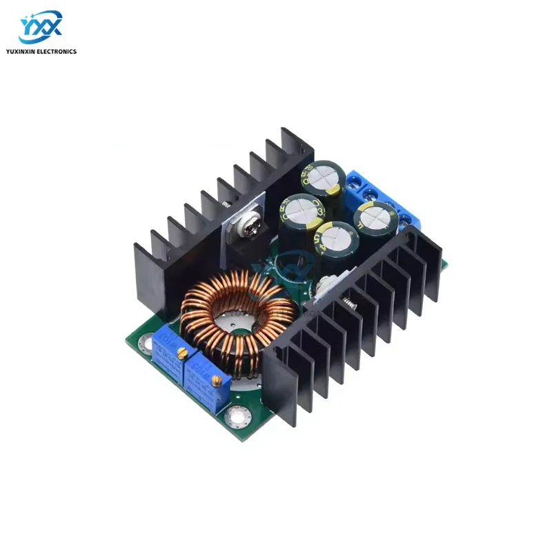 1PCS Adjustable Power Supply Module 12A 300W Buck Converter 24V to 12V LED Driver with Charging Indicator Constant Current