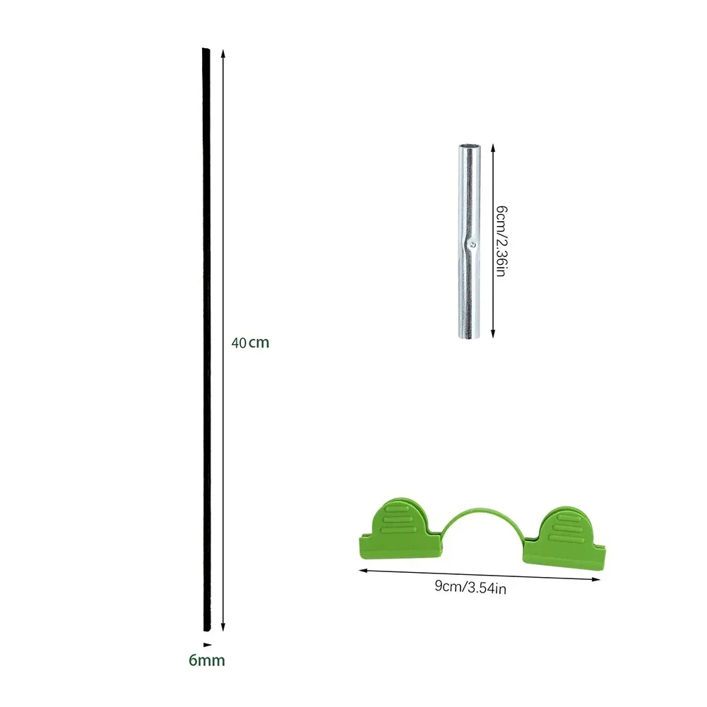 

Garden Hoops For Raised Beds High Extensibility Greenhouse Hoops For Row Supporting Plant Row Covers Crops Protection