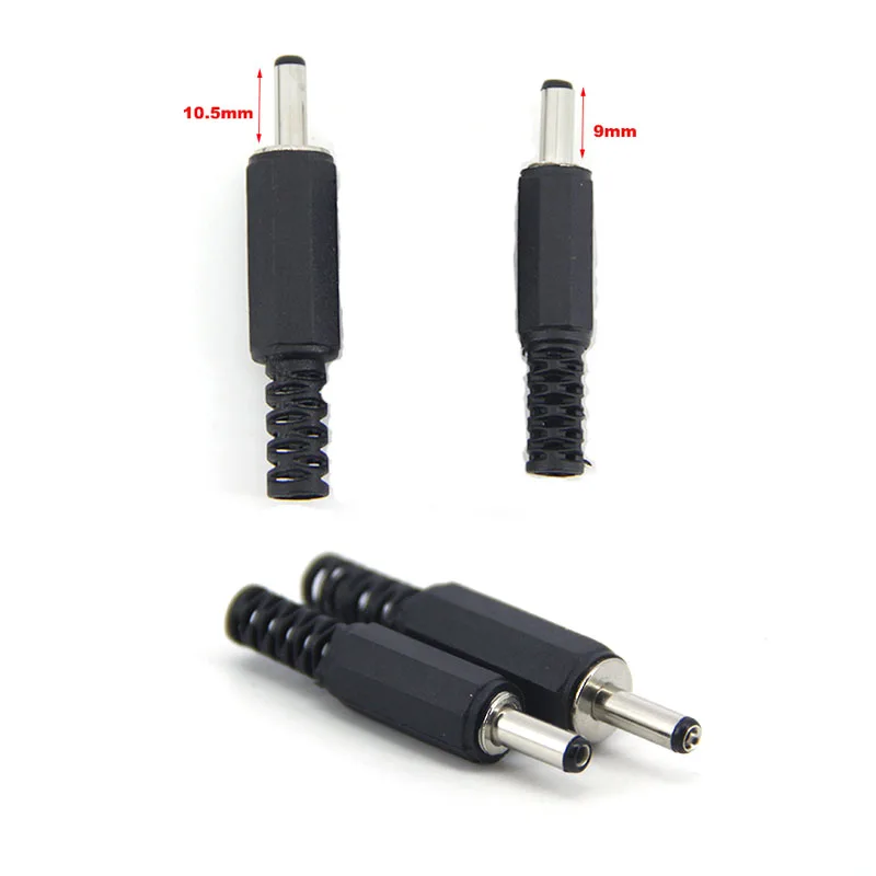 DC 3.5mm MALE BARREL POWER sypply JACK 3.5mm X 1.35MM male SOCKET PLUG DC 12V ELECTRICAL CONNECTORS for PCB Circuit Board L1