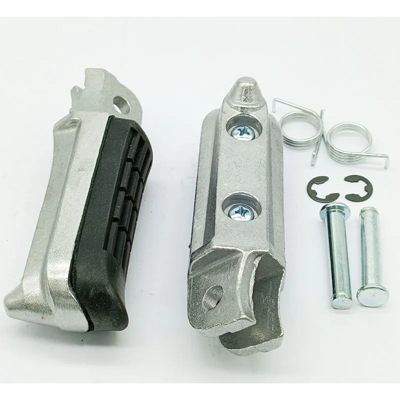 Front Foot Pegs Footrests For Honda CB900 CB919 Hornet 2002-2007 CBR500F 1987-1991 CB-1 CB400F 1989-1991 NTV600 Revere 1988-92