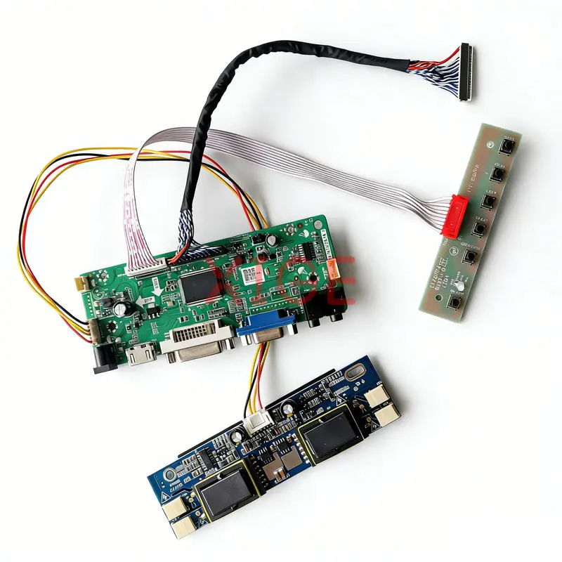 

Screen Drive Controller Board Fit M190EN03 M190EG01 M190EG02 M190EN04 1280*1024 30Pin LVDS 1280x1024 VGA DVI HDMI 4-CCFL Kit DIY