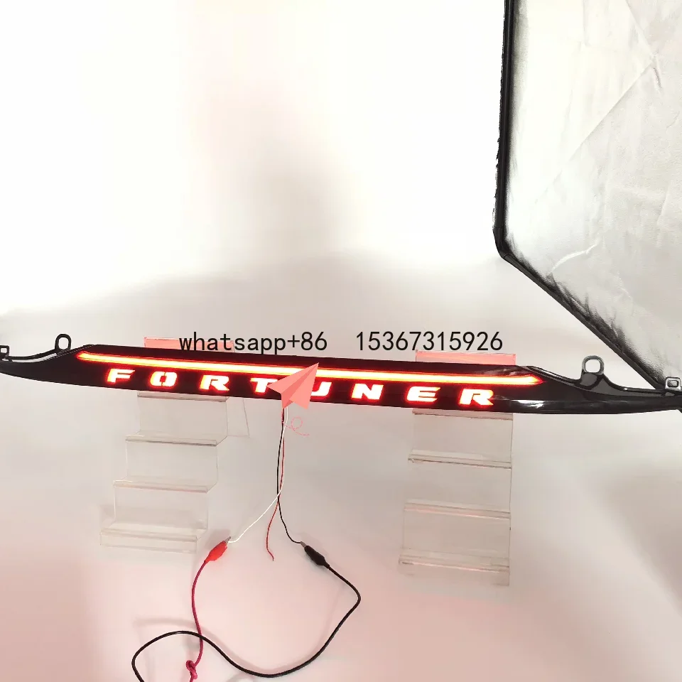 MRD Fit for Toyota Fortuner 2016-2020 Led Tail Center Through Garnish Lamp Scan Function Factory Directly Supply