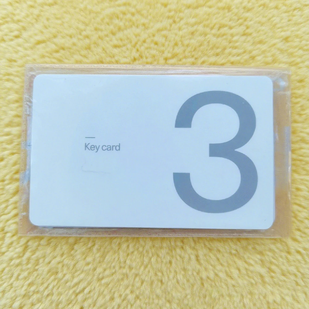 Tarjeta NFC de llave remota original para Polestar 3 blanco y negro