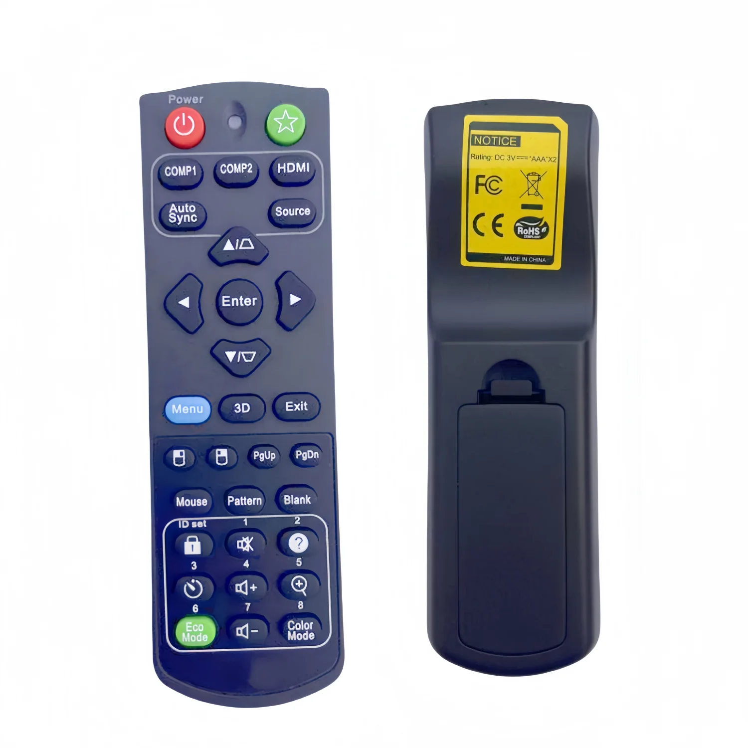 

Новый пульт дистанционного управления для проекторов ViewSonic PJD5255 PJD5253 PJD5555W PJD5155 PJD5250 PJD5151 PJD5153 RCP01051 PJD6552LWS