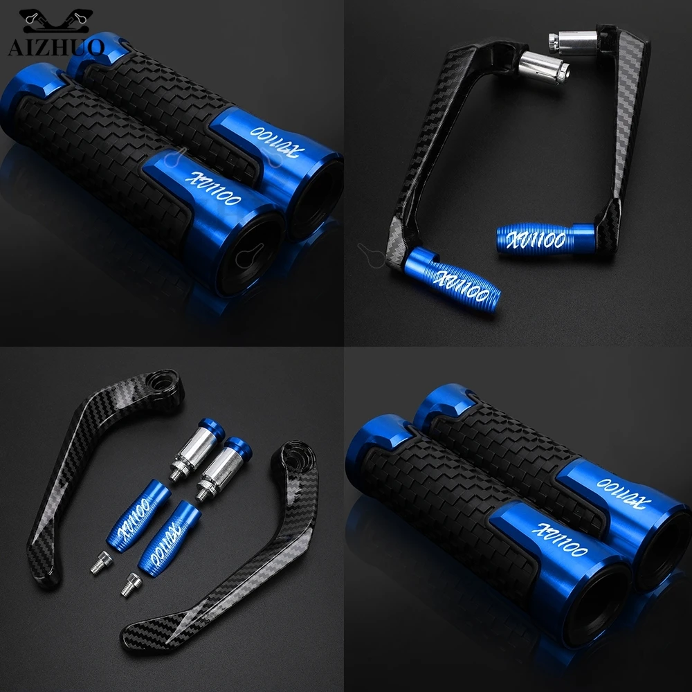 

Moto Handlebar Grips Brake Clutch Levers Guard Protector Handguard FOR YAMAHA XV1100 XV 1100 1989-2020 2021 2022 2023 2024 2025