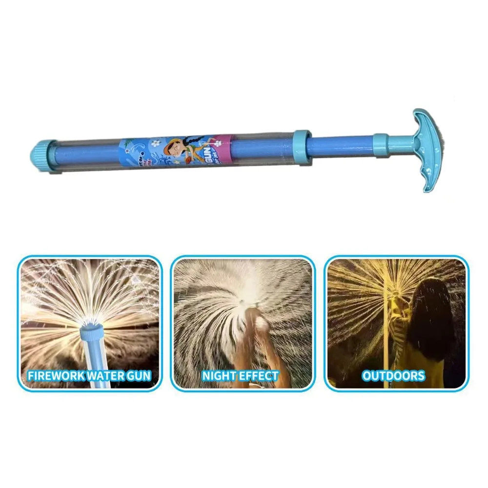Spruzzi d'acqua spray Spruzzo Spruzzi Tipo di trazione Giocattolo spruzzatore esterno portatile Carino facile da riempire Irrigatore per festival con spruzzi d'acqua