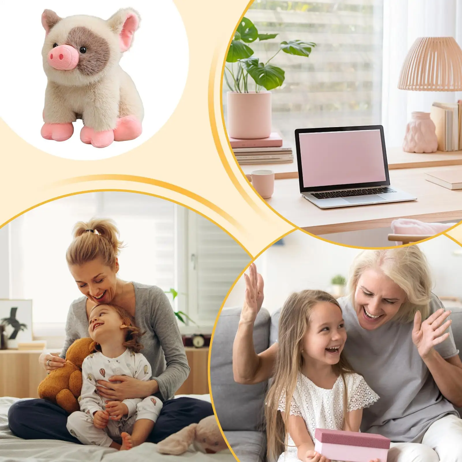 ぬいぐるみ 8 インチ ソフトフィギュア枕 動物ぬいぐるみ 子供用 子供 大人 女の子 男の子 ガールフレンド バレンタイン 誕生日 ソファ