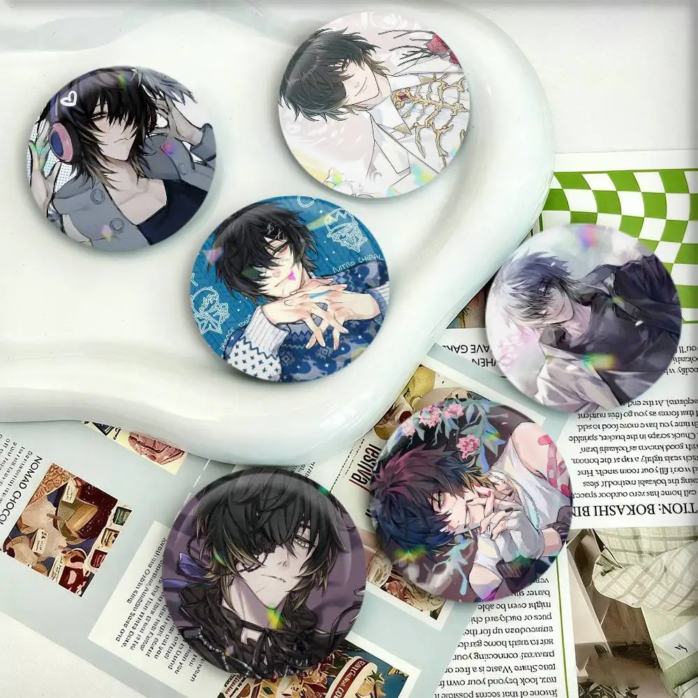 

S-Slow Damage Towa Badges 25 32 44 58 75 mm Round Fans Collect Friends Gifts Brooch Souvenir