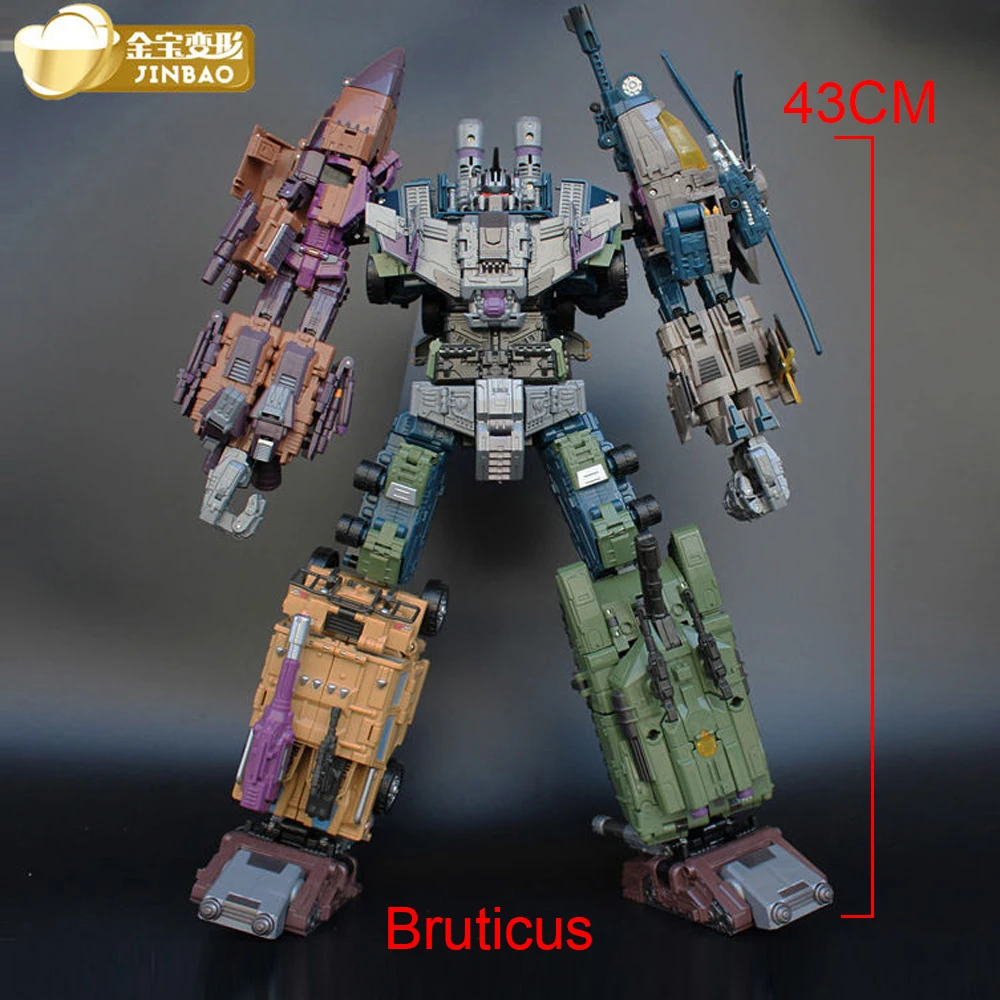 

IN STOCK JINBAO 5IN1 MX8869 Bruticus Transformation Toys Onslaught Blast Off Vortex Swindle Deformed Robot Action Figure Model C