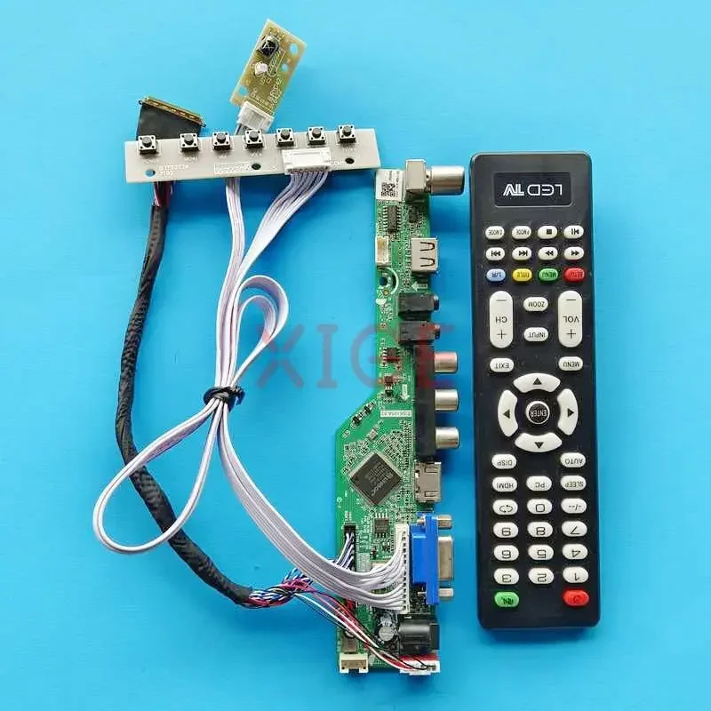 

Плата контроллера драйвера для LTM184HL01-C01 LTM184HL01-M01 комплект HDMI + VGA + AV + USB экран ноутбука 1920x1080 18,4 "40 контактов LVDS аналоговый телевизор