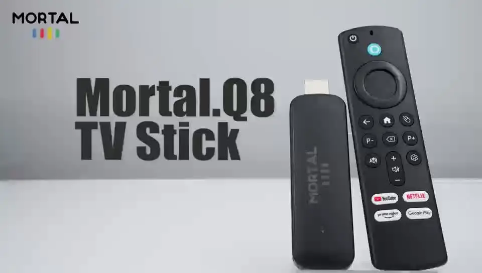 Mortal Q8 Android14 TV stick WIFI6 Voice Control TV stick 8K video