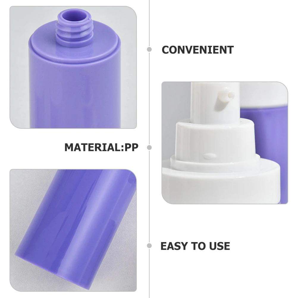 

3Pcs Sunscreen Foundation Bottle 15Ml Airless Pump Travel Container for Lotion Cream Vacuum Dispenser Refillable Small