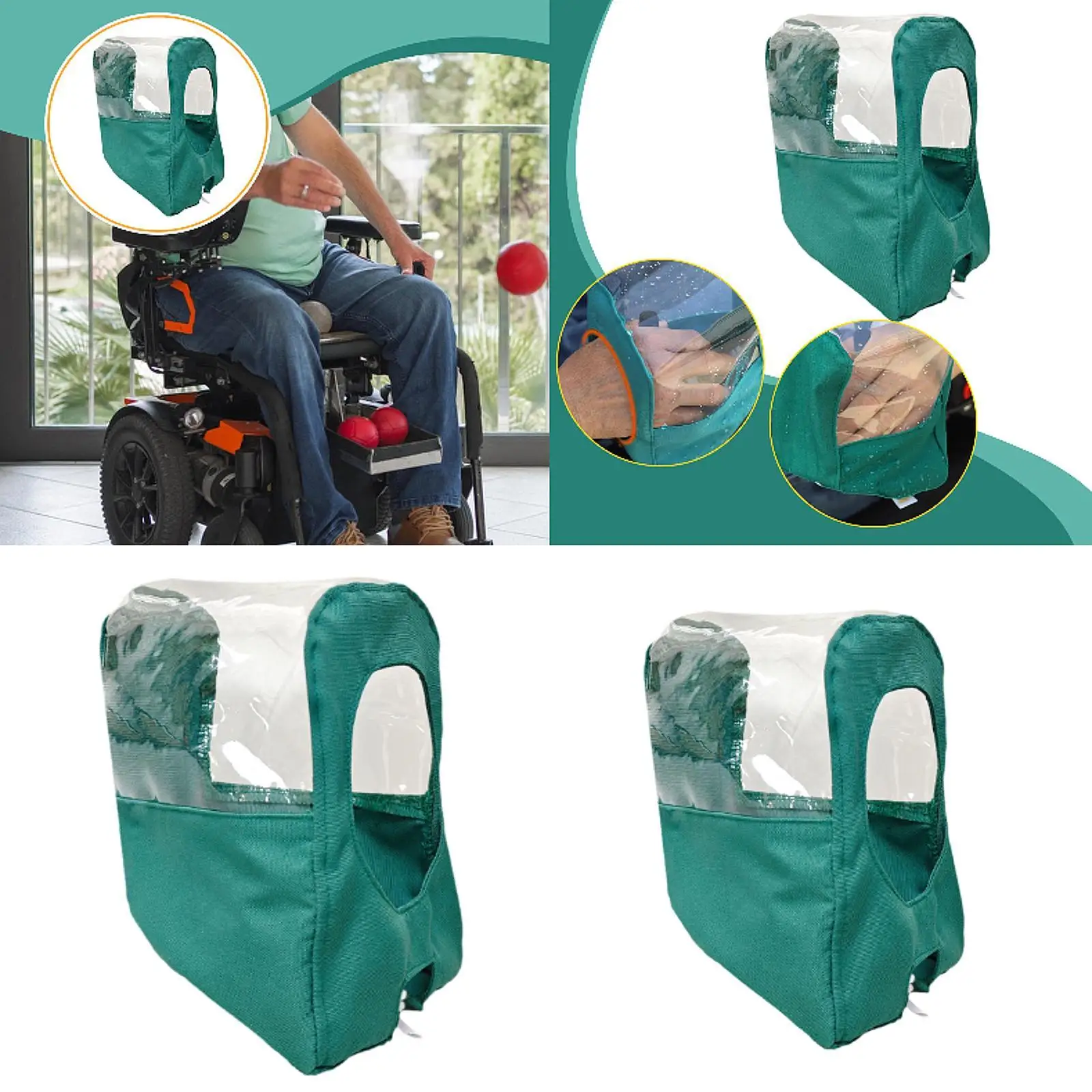 Electric Arm Control Panel Cover Dustproof Waterproof TPU Oxford Cloth Accessory for Users