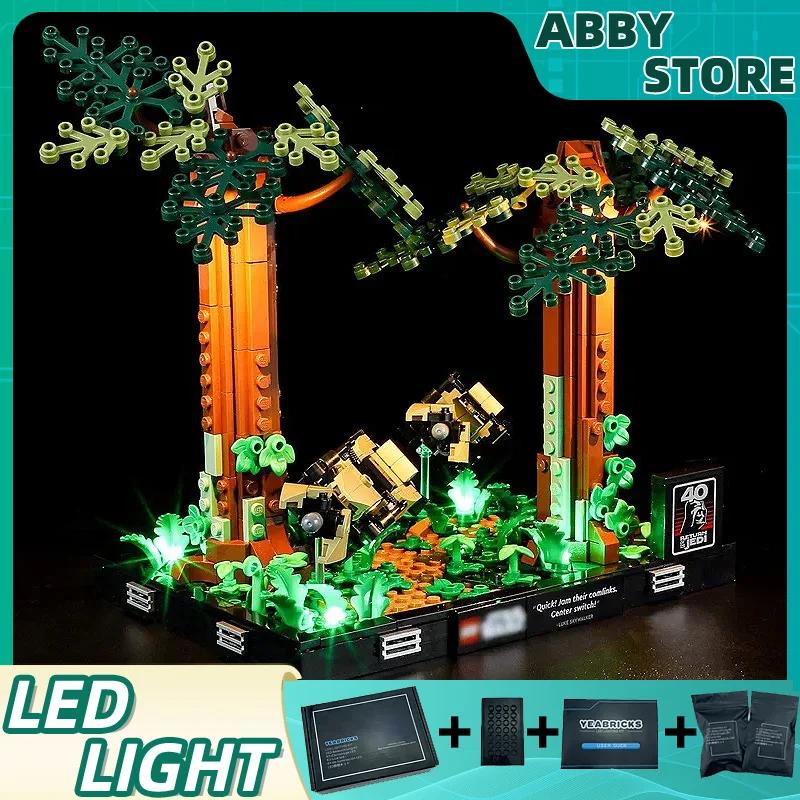 

Комплект светодиодных фонарей «сделай сам» для LEGO 75353, диорама, строительный кирпич, подарок (только светодиодный светильник, без модели блоков)