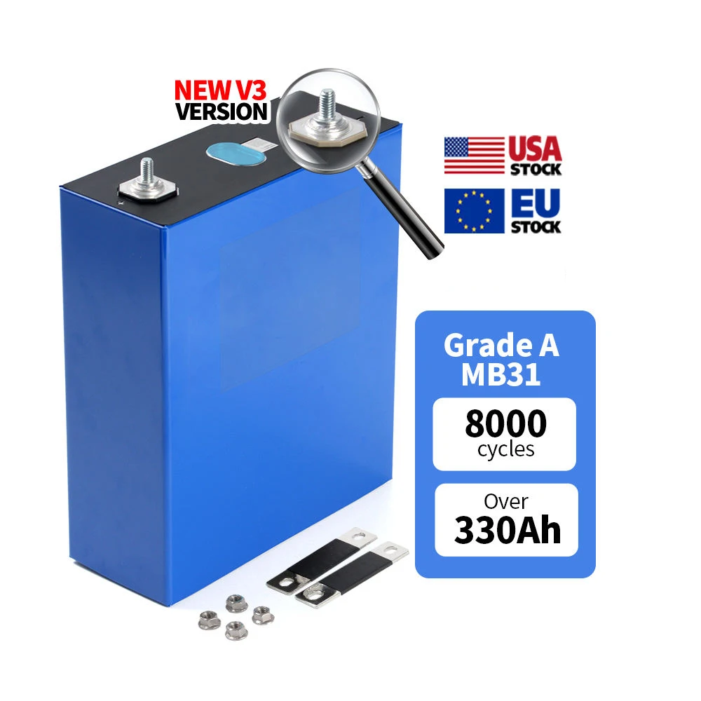 

EVE MB31 314ah 3,2V Lifepo4 Батарея для хранения энергии 314ah Lifepo4 Cell Solar Power eve Lifepo4 Батарея для ESS