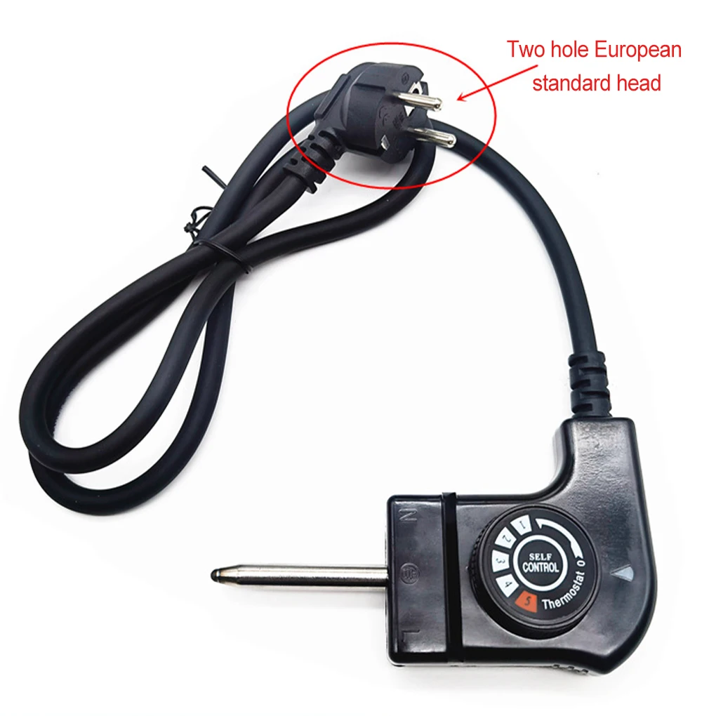 5 Gear Electric Baking Pan Thermostat Control Cord  Power Cable  Temperature Control Switch/Coupler Plug EU/US/AU/UK image 2