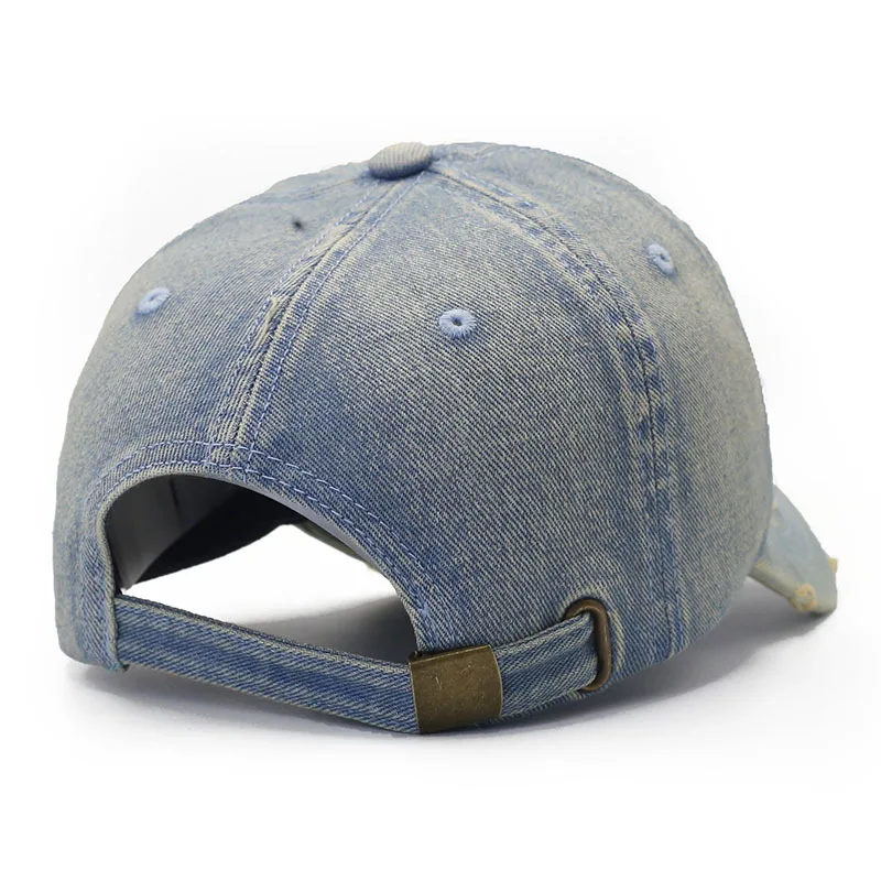 250. Jubiläums-Gedenk-Baseballkappe mit Stickerei, Vintage Distressed Baseball Cap, Flat Cap im Used-Look, Zerrissene Baseballkappe – Detail 9