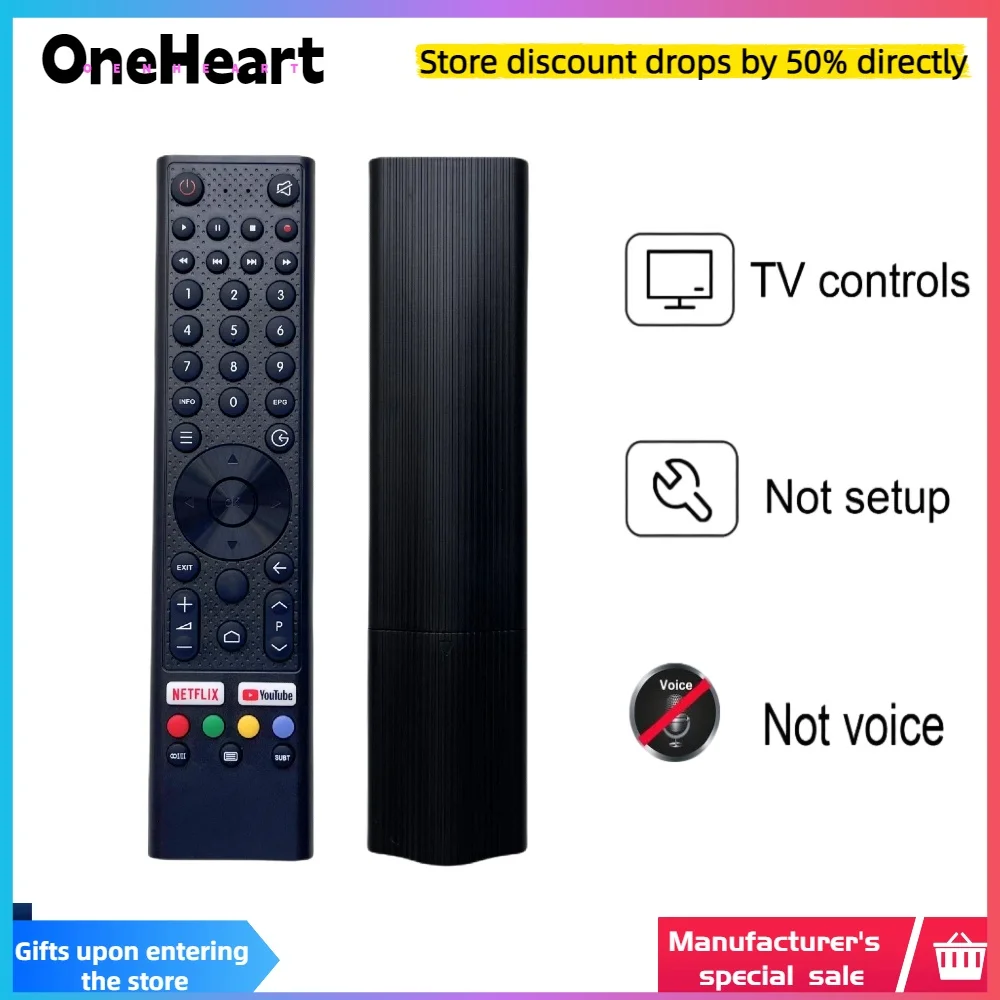 Nuevo control remoto IR para Pilot y SABA P55UAC UCE55G5K-Ei UCE55G7K UCE55G7K-ESi SBA43UHD194 SBA55UHD194 43UHD194 LE55PV20