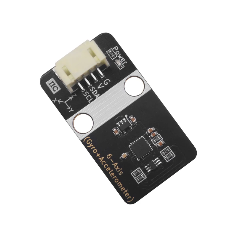 Moduł czujnika żyroskopu 6-osiowego MPU6050 z interfejsem PH 2.0 jest kompatybilny z Arduino i obsługuje programowanie mieszane. — zdjęcie produktu 2