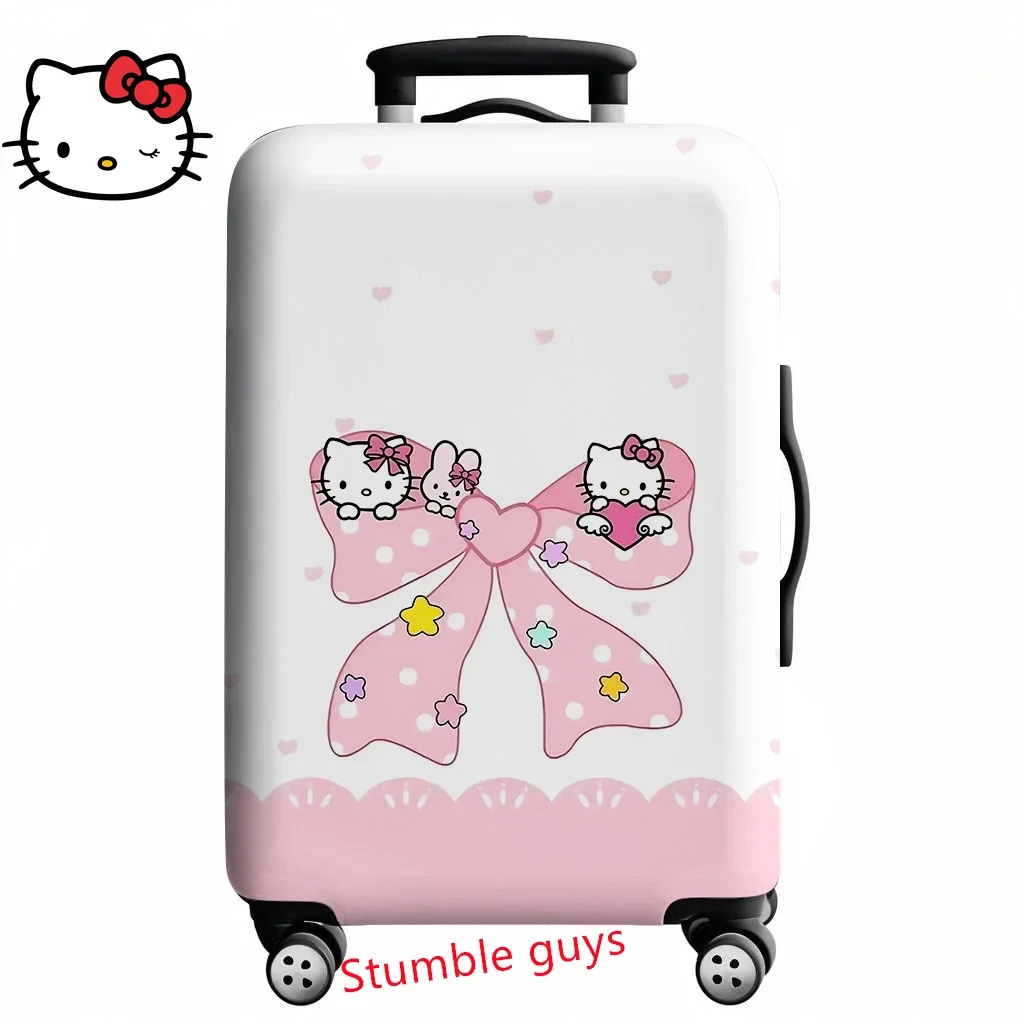 

Anime Demon Hunters Kpop Suitcase Cover Protective Sleeve Fits 18-32 Inch Luggage