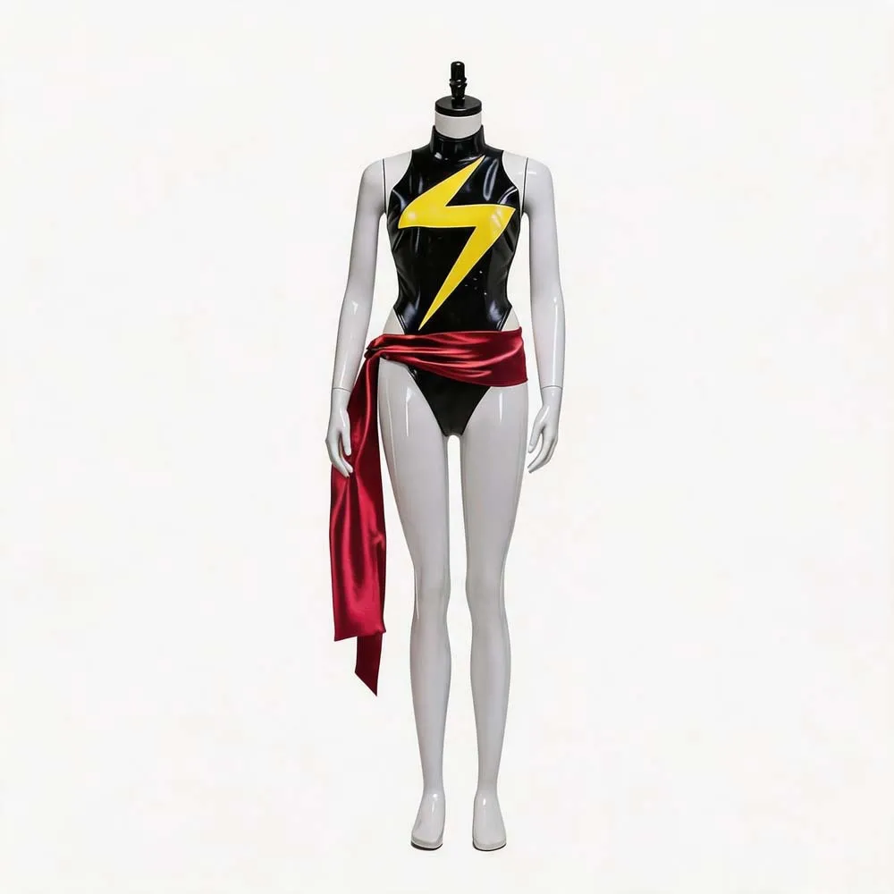 Carol Danvers Jumpsuit Cosplay Costumes Anime Character Halloween Party Costume Performance Clothes for Adults