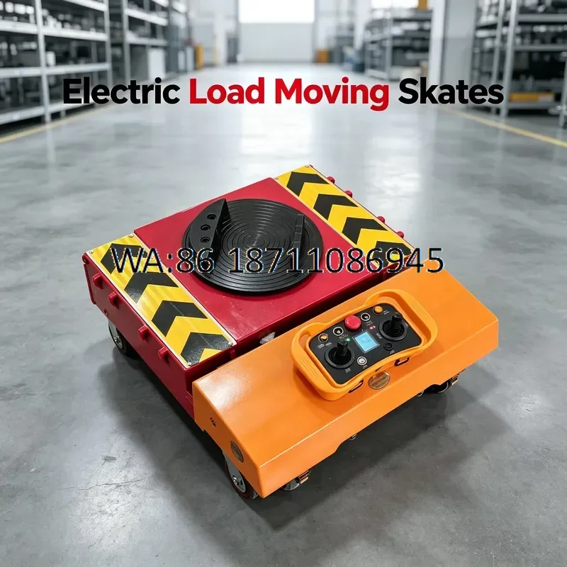 for 50T Traction Force Heavy Equipment Moving Dolly Industrial Material Handling Skates with Door to door Delivery