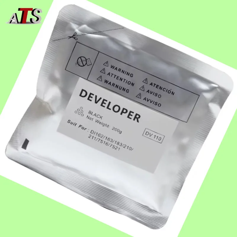 

1 шт. DV110 порошок разработчика для Konica Minolta Bizhub 152 183 1611 2011 162 210 163 220 DI181 EP105A запасные части для копировального аппарата