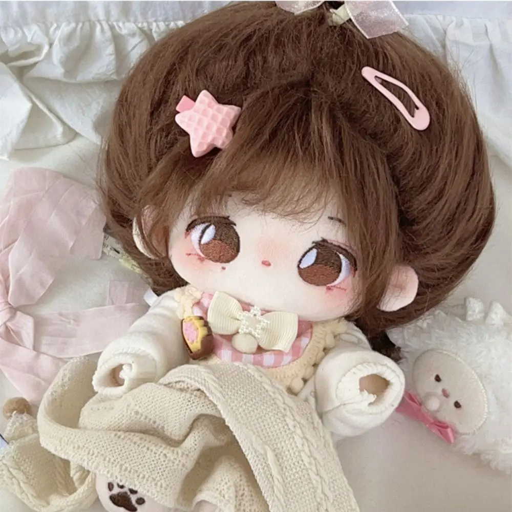 Fashion DIY 20cm Cotton Doll Clothes Cartoon Cute Doll Clothes Decoration Colorful Toy Gift Dolls Drool Towel BJD Doll