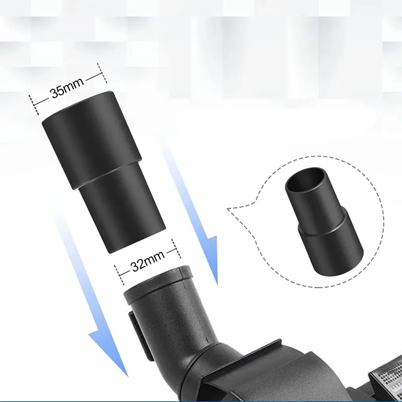 Geeignet zum Ersetzen des Bürstenkopfes eines 6-in-1-Staubsaugers mit einem Durchmesser von 32mm/35mm Zubehör Bürste Fugendüse – Detail 2