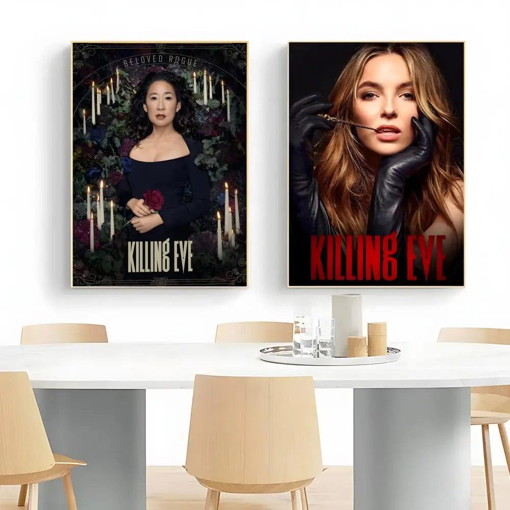 Thrilling TV-Series K-Killing Eve Poster Wall Art Print Decorative Mural Home Decor Gift Unframed