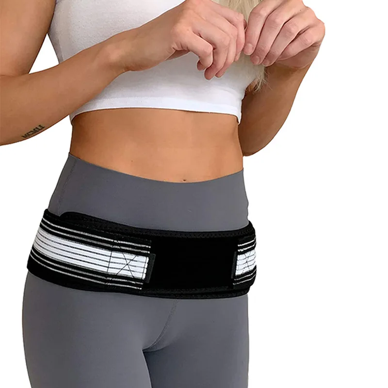 Sacroiliac SI Joint Hip Belt Lower Back Support-Hip Braces for Hip Pain Pelvic Support Belt Sciatica Pelvis Lumbar Pain Relief